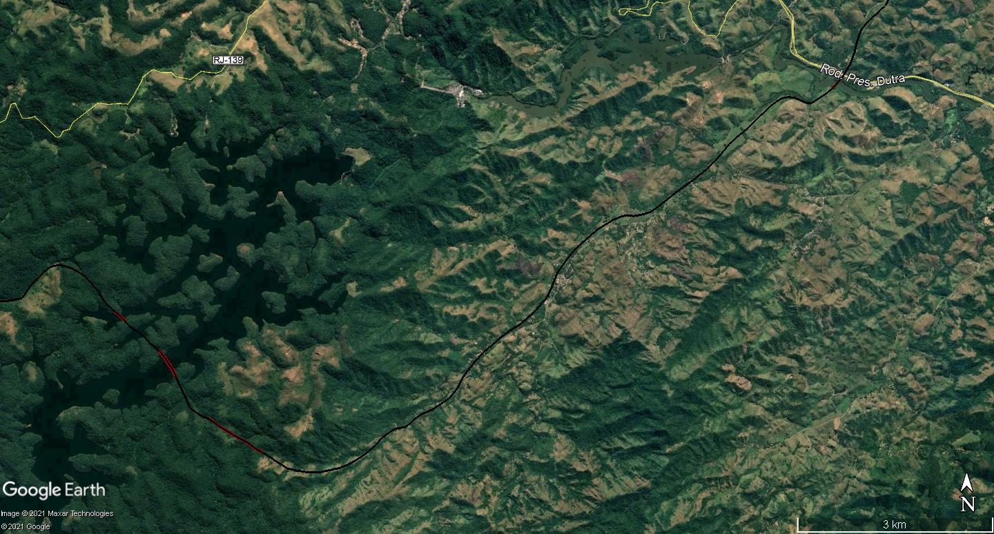 Projetos AFTR 6 – Traçado alternativo RJ x SP (Variante de Morsing) (2) Projetos AFTR 6 – Traçado alternativo RJ x SP (Variante de Morsing) (2)