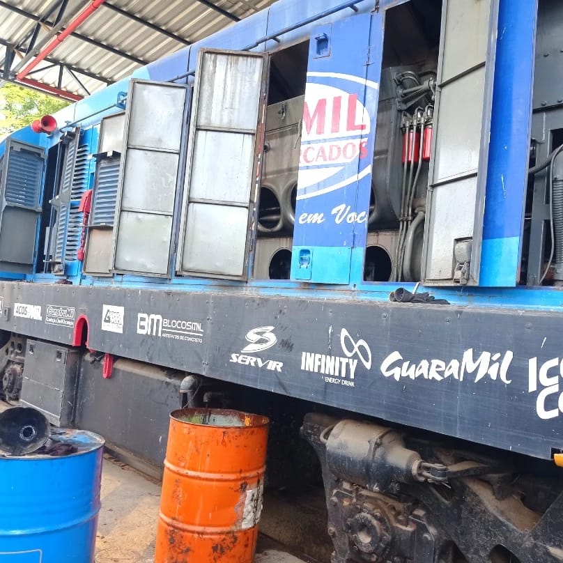 Informativo Amigos do Trem: iniciada a manutenção de material rodante em Recreio-MG