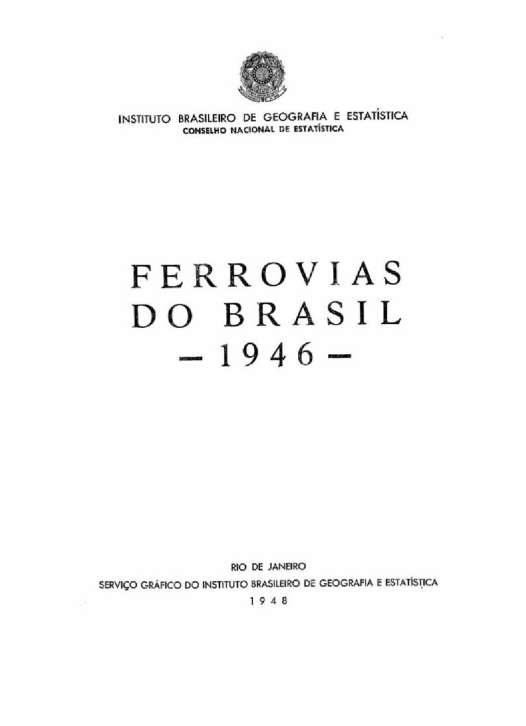 Livro – Ferrovias do Brasil (1946)
