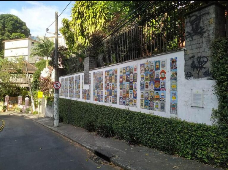 Conheça o mosaico em Santa Teresa que homenageia os Bondes