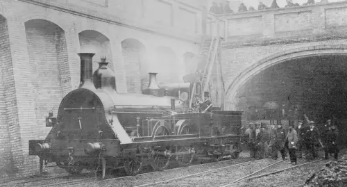 Locomotiva usada no metrô de Londres