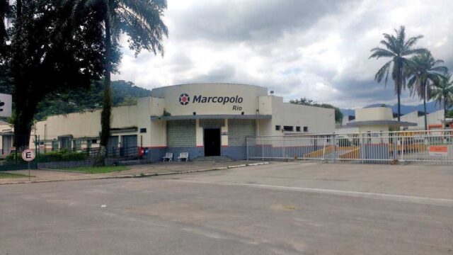 Fábrica da Marcopolo em Xerém, Duque de Caxias.