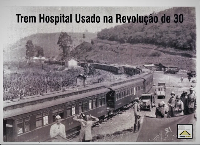 Trem Hospital usado na revolução de 1930