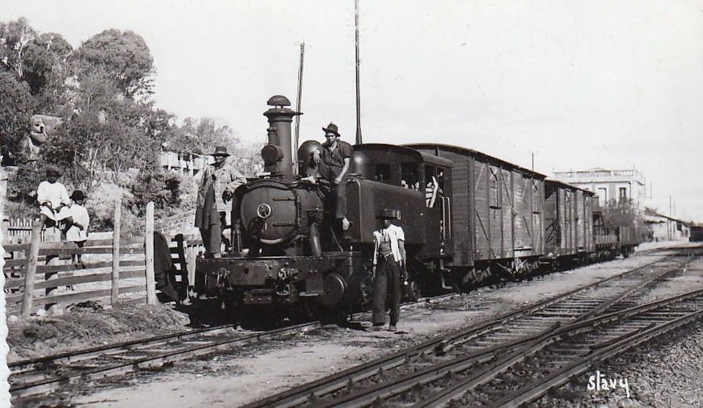 Um exemplo de pequenos trens de carga geral: Madagascar Railways (Fonte: Flickr)