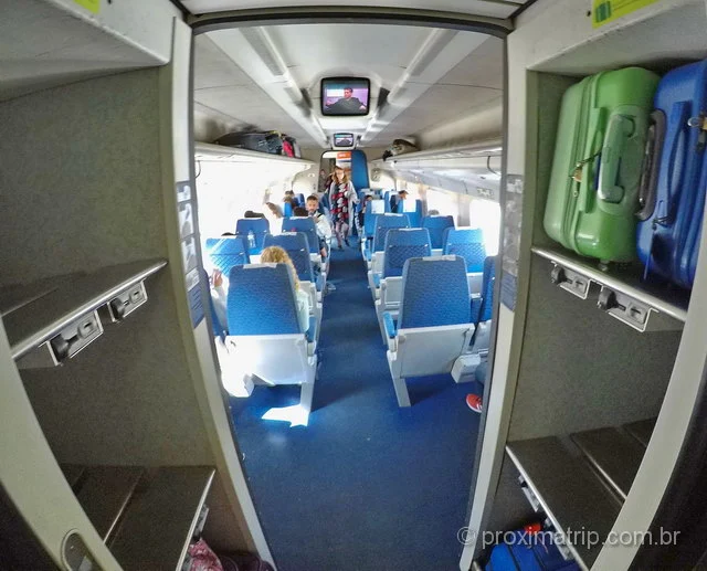 Interior de um Trem Pendular