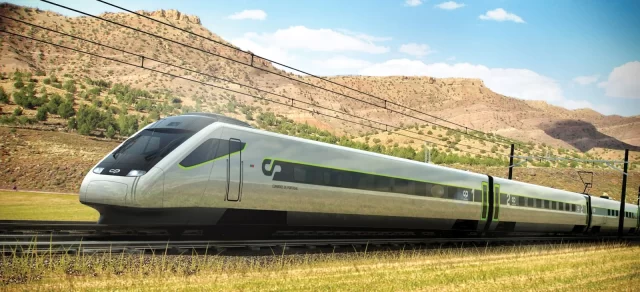 Trem, do serviço Alfa Pendular, em Portugal.