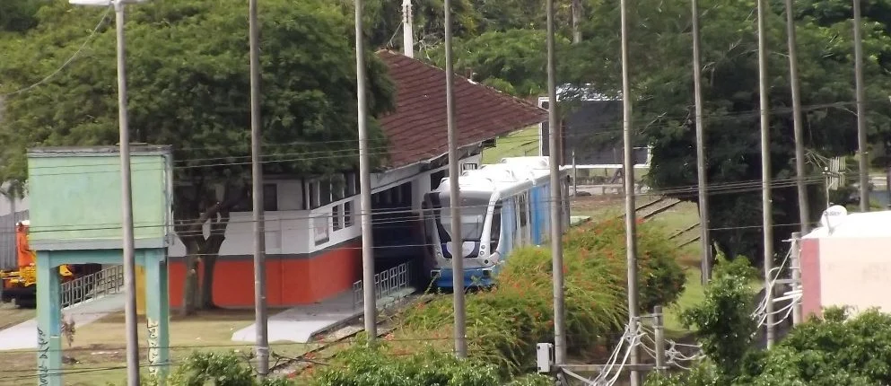 VLT na estação de Macaé.