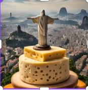 Bolo de aniversário Descrição gerada automaticamente com confiança baixa