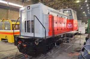 Locomotiva diesel hidráulica de 700hp para bitola de 750mm, TU-8 Rússia