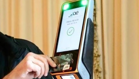 Validador do cartão Jaé - Prefeitura do Rio de Janeiro