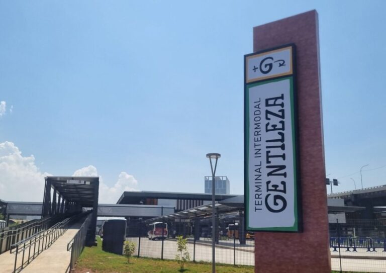 VLT tem plataformas de embarque alteradas no Terminal Intermodal Gentileza