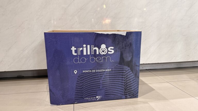 Supervia e ONG promovem campanha solidária de inverno na estação Central do Brasil