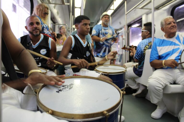 Supervia promove a 30ª edição do Trem do Samba no sábado, 06/12