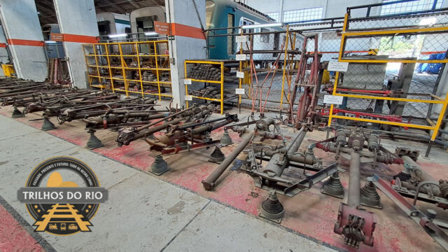 ESPECIAL: Conhecendo os bastidores da ferrovia em uma visita às oficinas da SuperVIA em Deodoro ESPECIAL: Conhecendo os bastidores da ferrovia em uma visita às oficinas da SuperVIA em Deodoro