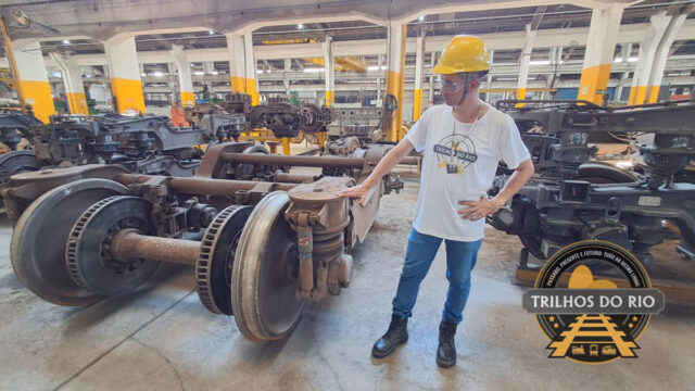 ESPECIAL: Conhecendo os bastidores da ferrovia em uma visita às oficinas da SuperVIA em Deodoro