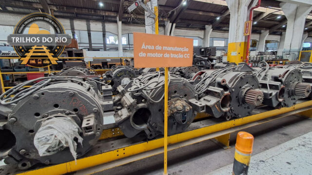 ESPECIAL: Conhecendo os bastidores da ferrovia em uma visita às oficinas da SuperVIA em Deodoro
