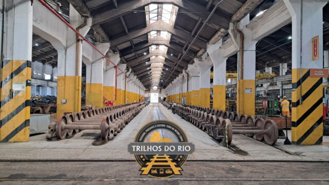 ESPECIAL: Conhecendo os bastidores da ferrovia em uma visita às oficinas da SuperVIA em Deodoro