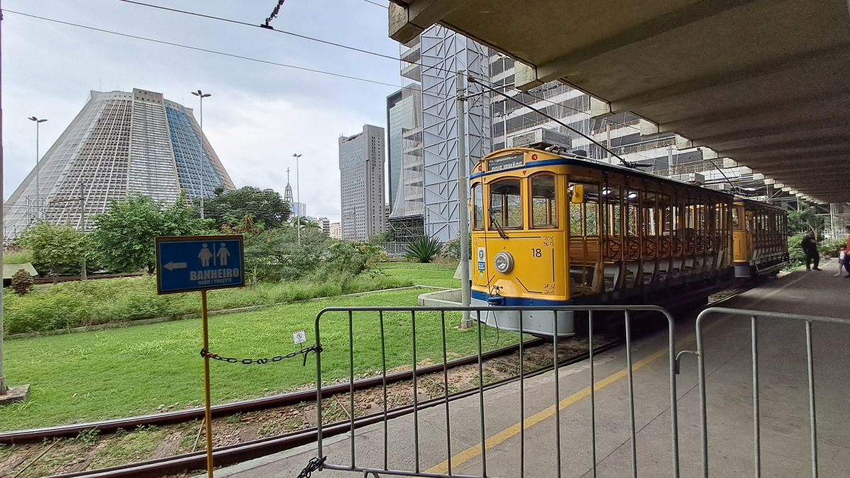 Reforma do Edifício Sede da Petrobrás poderá trazer mudanças no terminal dos Bondes de Santa Teresa