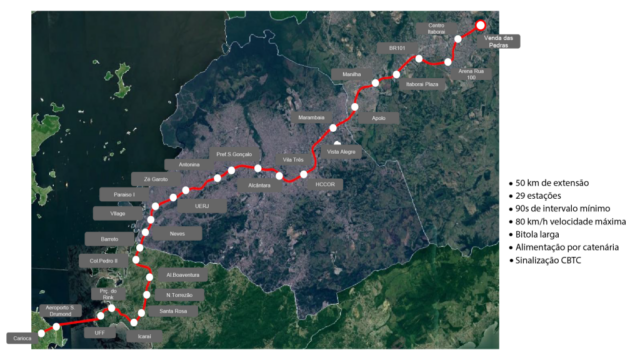 Linha 3 do Metrô tem projeto apresentado pela COPPE/UFRJ e recebe críticas positivas e negativas Linha 3 do Metrô tem projeto apresentado pela COPPE/UFRJ e recebe críticas positivas e negativas
