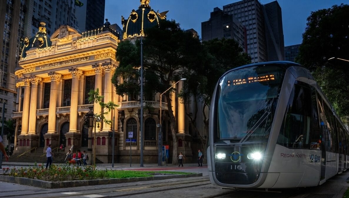 VLT Carioca transportou finalistas do Prêmio Grande Otelo até o Theatro Municipal