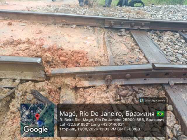 Trens para Guapimirim têm circulação suspensa após ocorrência na via em Citrolândia Trens para Guapimirim têm circulação suspensa após ocorrência na via em Citrolândia