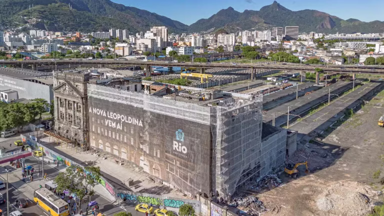Justiça determina retirada das aduelas e materiais da Leopoldina em até 30 dias, sob pena de multa milionária