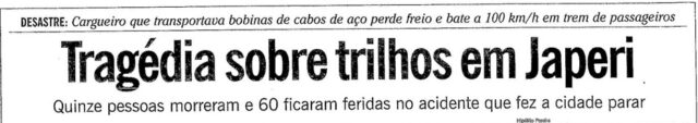 Três décadas sem o Barrinha: cronologia, história e o que se esperar para o futuro? Três décadas sem o Barrinha: cronologia, história e o que se esperar para o futuro?