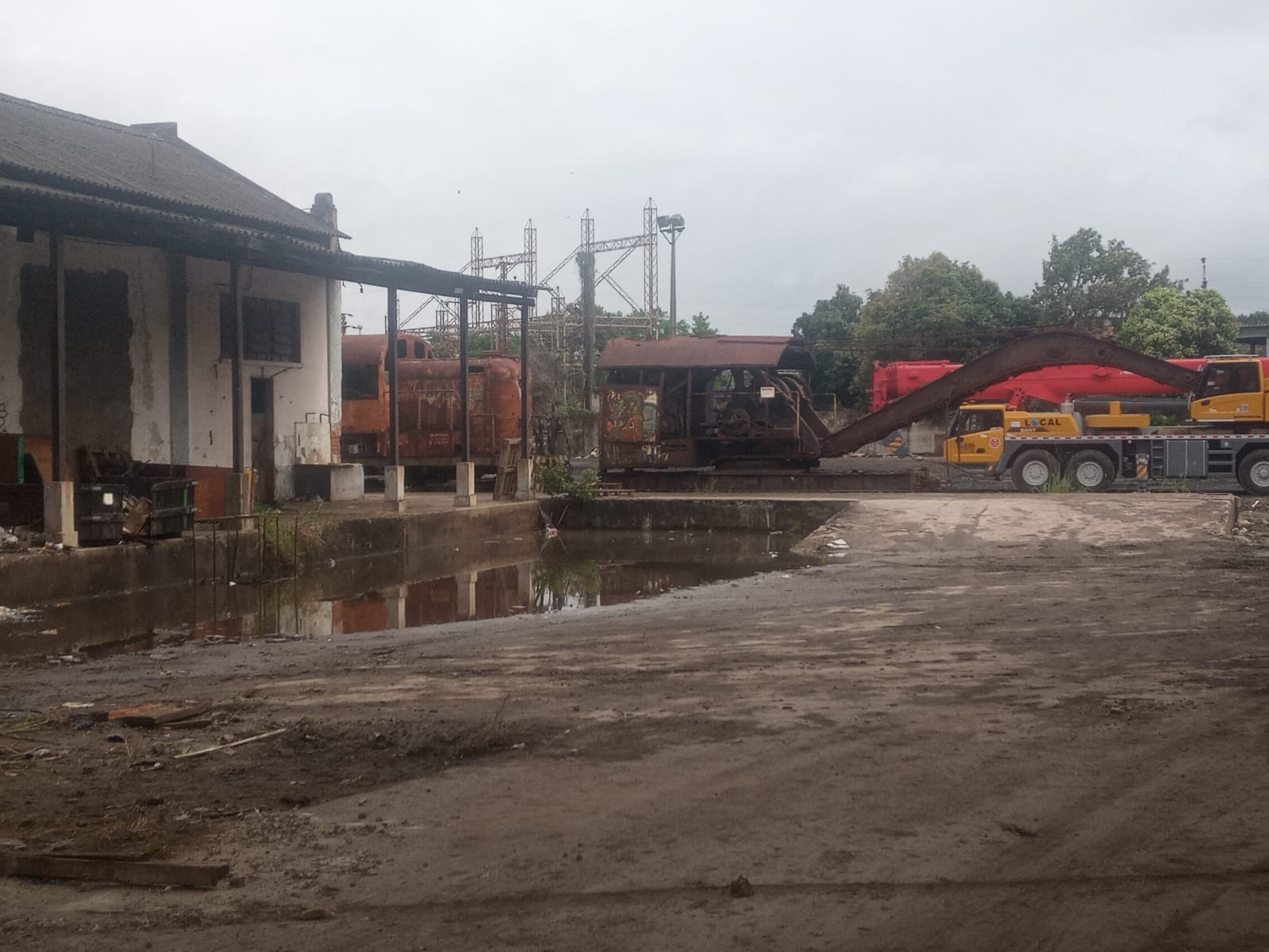 Transferência de material da Leopoldina para Deodoro já foi iniciada Transferência de material da Leopoldina para Deodoro já foi iniciada