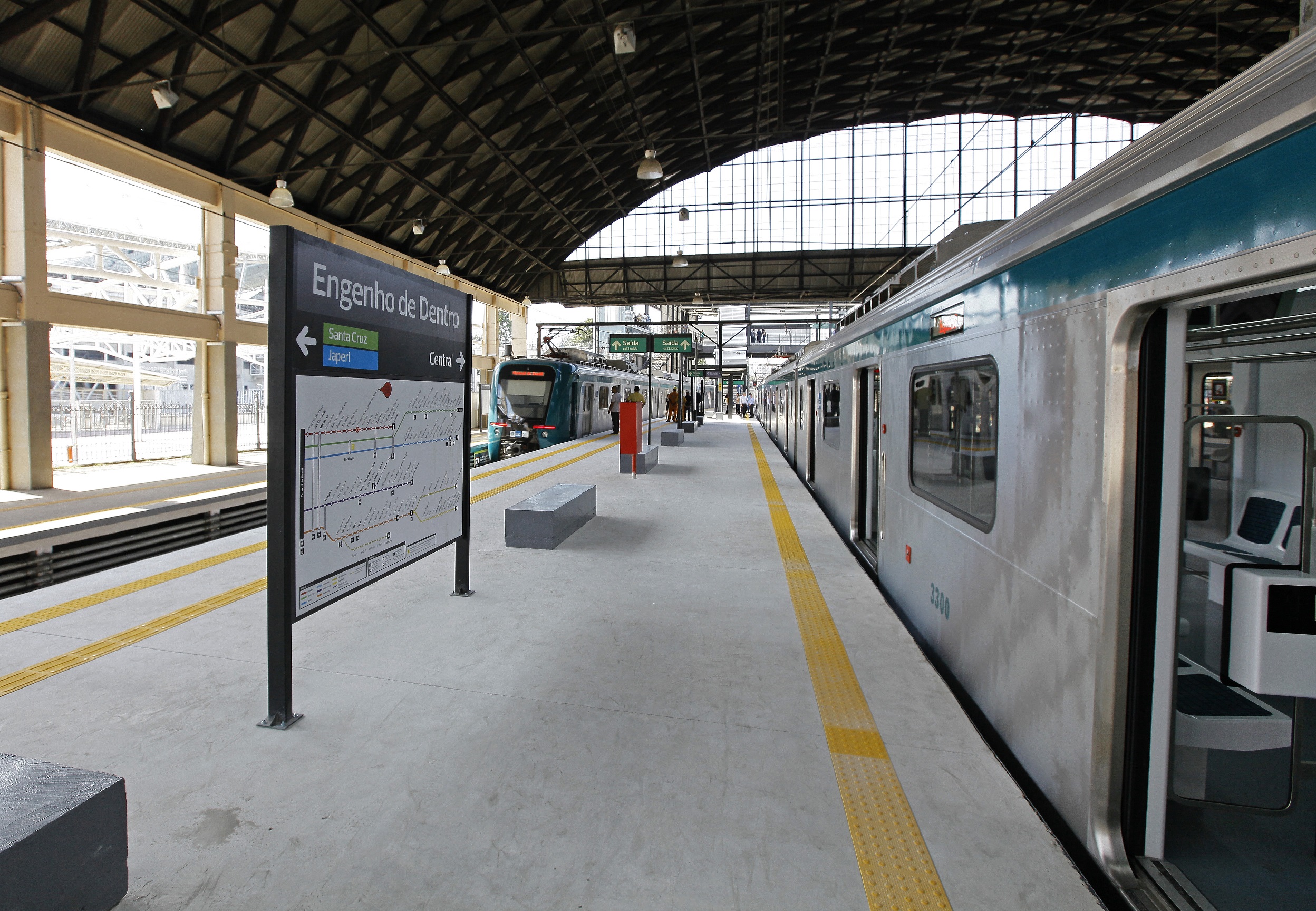 Imagem da estação ferroviária Engenho de Dentro