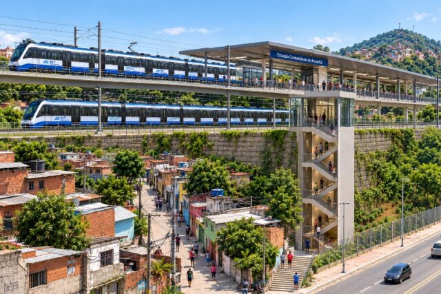 Proposta Trilhos do Rio para o Ramal Belford Roxo
