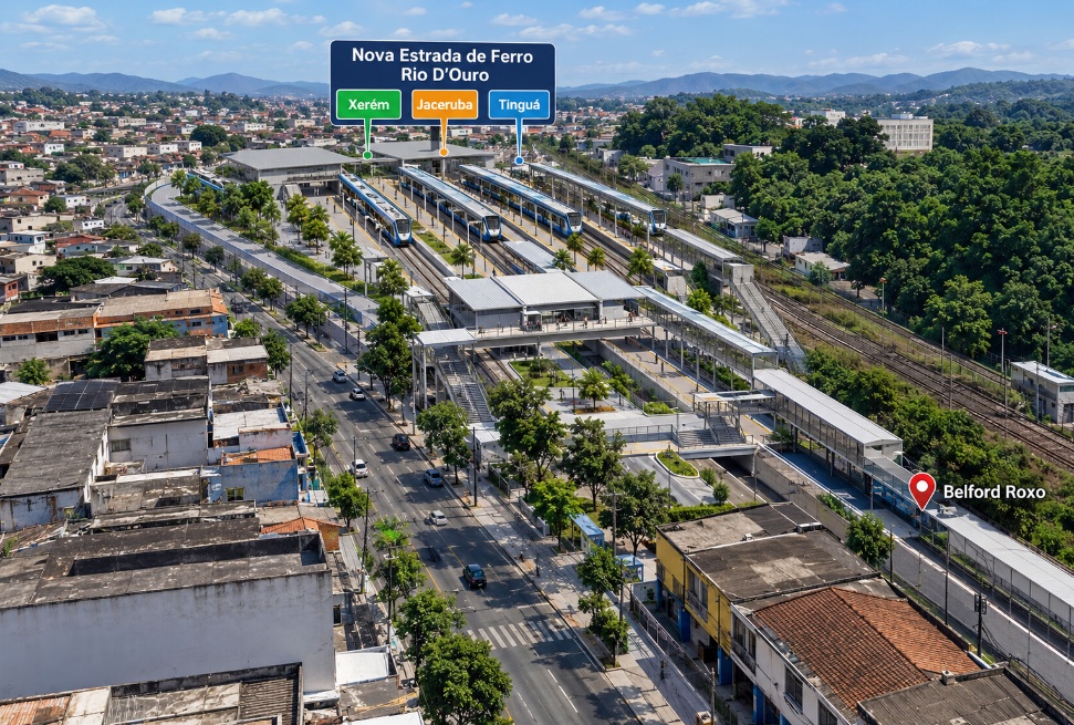 Proposta Trilhos do Rio para o Ramal Belford Roxo Proposta Trilhos do Rio para o Ramal Belford Roxo