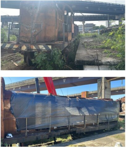 [FOTOS] Transferência de parte do material da Leopoldina para Deodoro foi concluída, veja como foi!