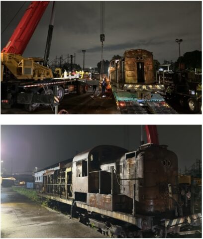 [FOTOS] Transferência de parte do material da Leopoldina para Deodoro foi concluída, veja como foi!