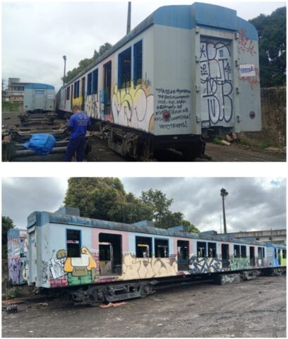[FOTOS] Transferência de parte do material da Leopoldina para Deodoro foi concluída, veja como foi!